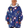 Manta con capucha para niños Bare Home -Superhéroe