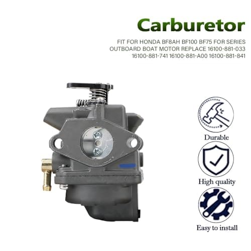 Carburador 16100-881-A01 para Honda BF8AH BF100 BF75 para - Imagen 3