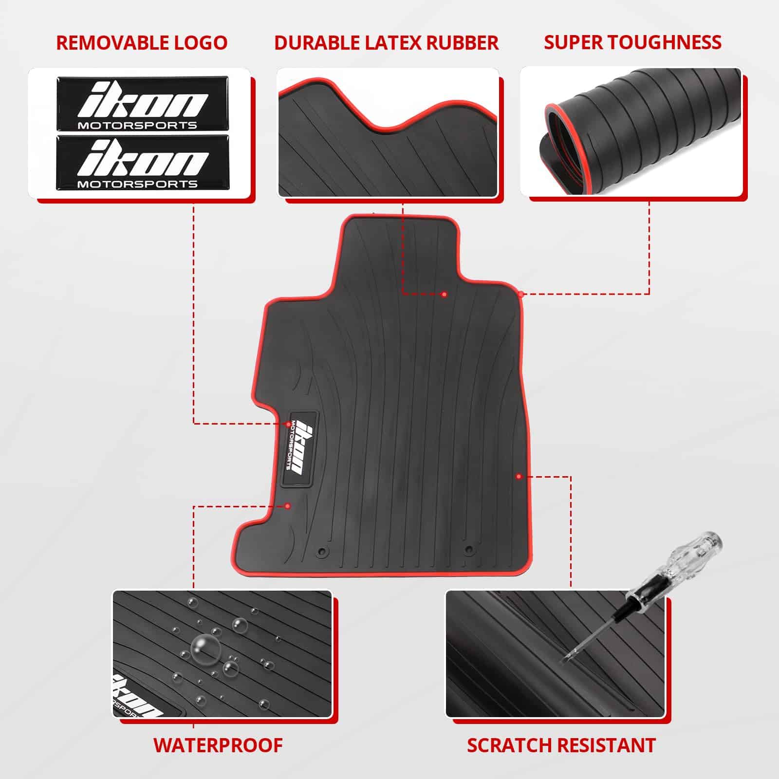 Tapetes para piso compatibles con Honda Civic Coupé y Sedán - Imagen 4