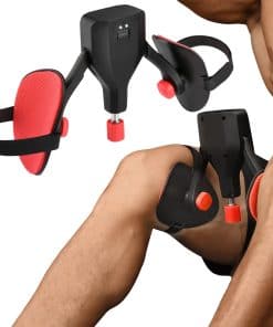 Thigh Master Max Drag 80Lb, Equipo de -Negro