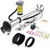 GAMPRO 12V 150DB Claxon de Aire con Kit de Montaje de