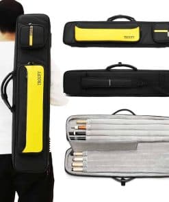 Estuche para palos de billar TROUFY de alta capacidad