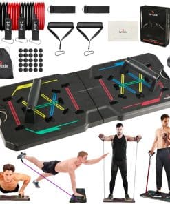 GYMODA Equipo de Gimnasio Portátil para Casa|Tablero de