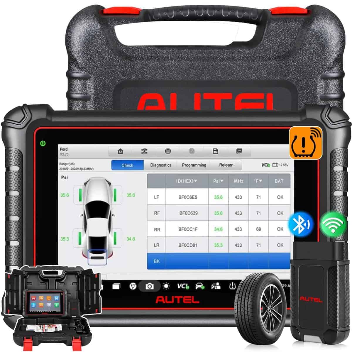 Escáner Autel MaxiCOM MK900-TS, Escaneo de Diagnóstico