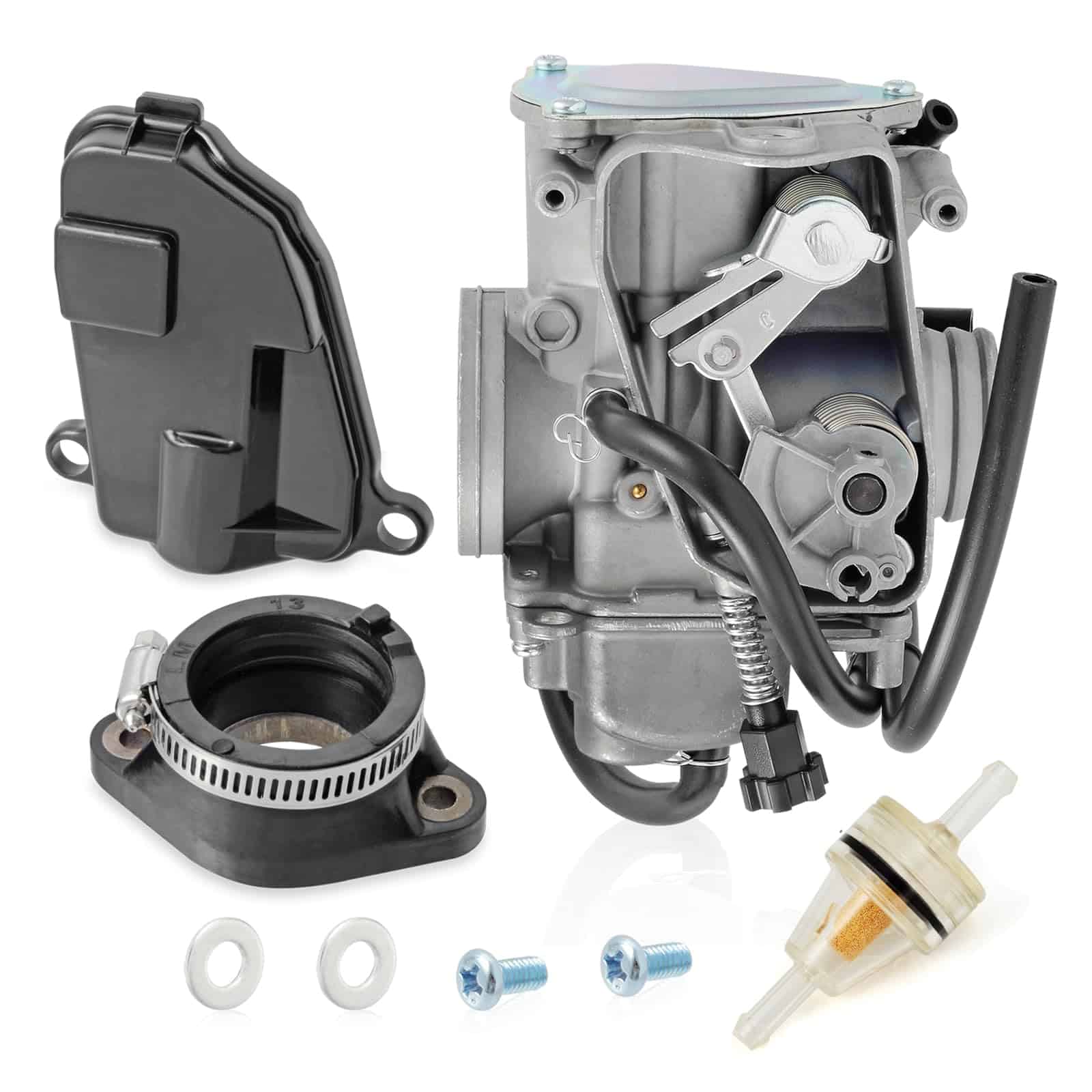 Carburador y Bota de Colector de Admisión Para HONDA TRX350 - Imagen 4