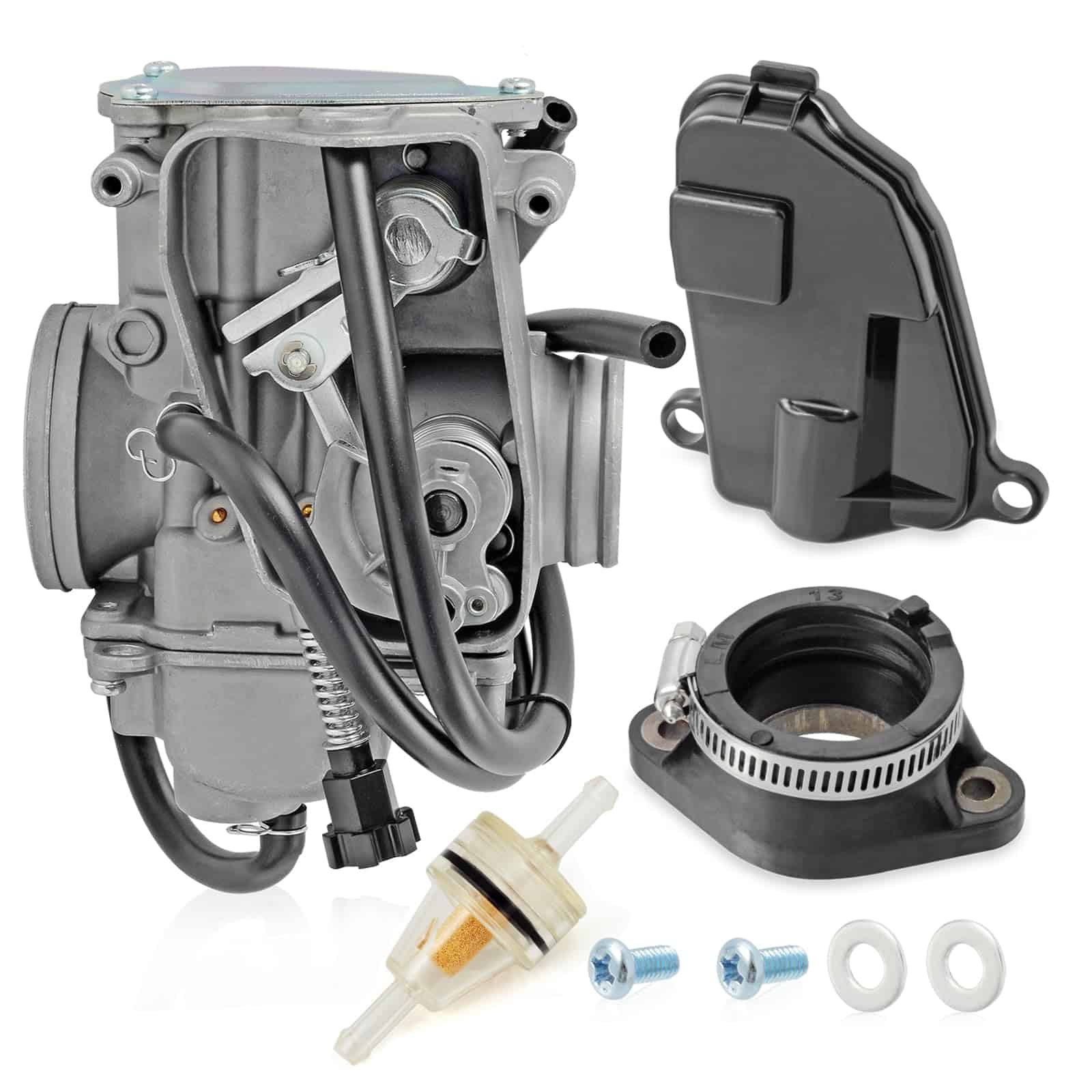 Carburador y Bota de Colector de Admisión Para HONDA TRX350 - Imagen 5