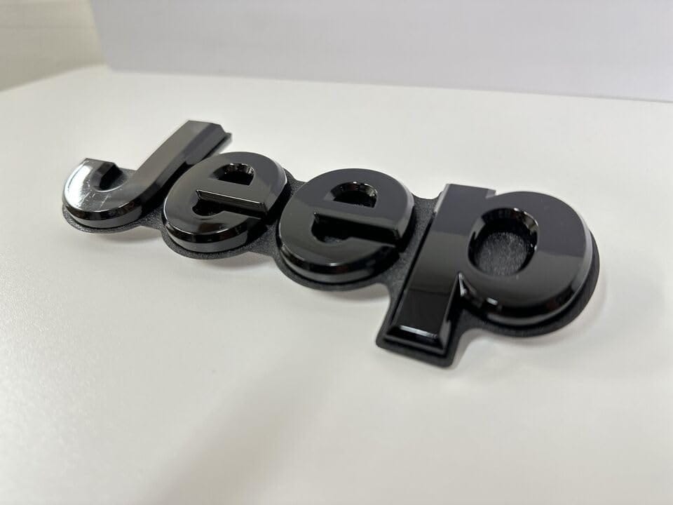 Emblema Trasero Jeep Grand Cherokee 2019-2023, Negro