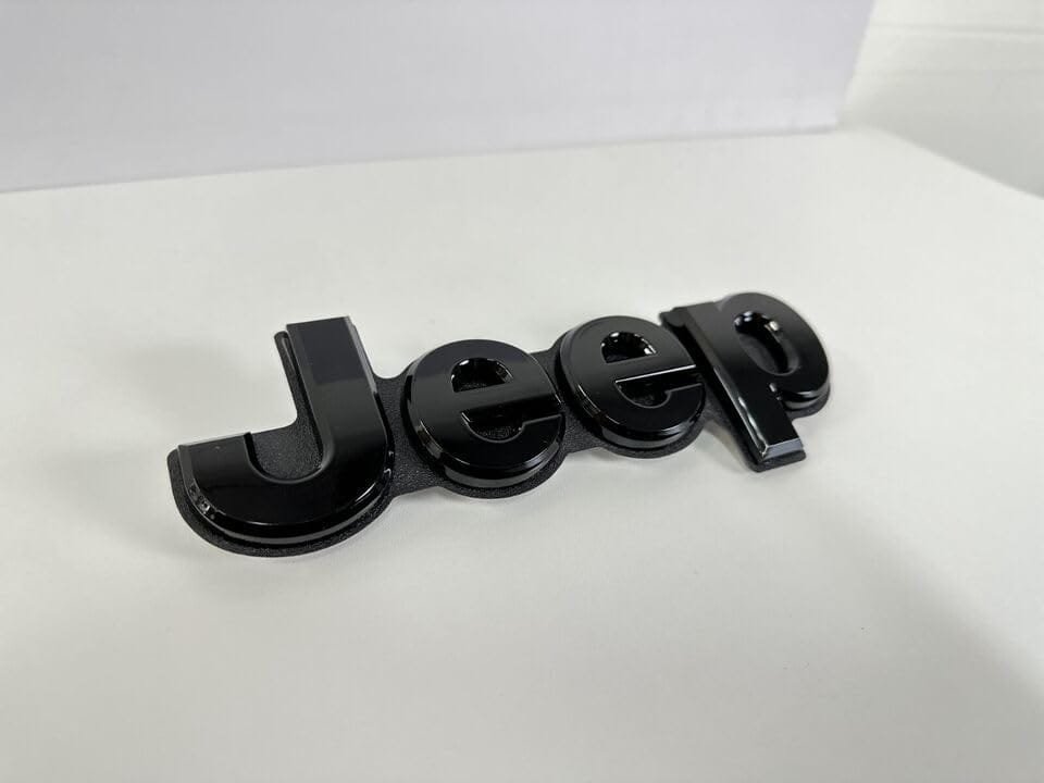 Emblema Trasero Jeep Grand Cherokee 2019-2023, Negro - Imagen 5