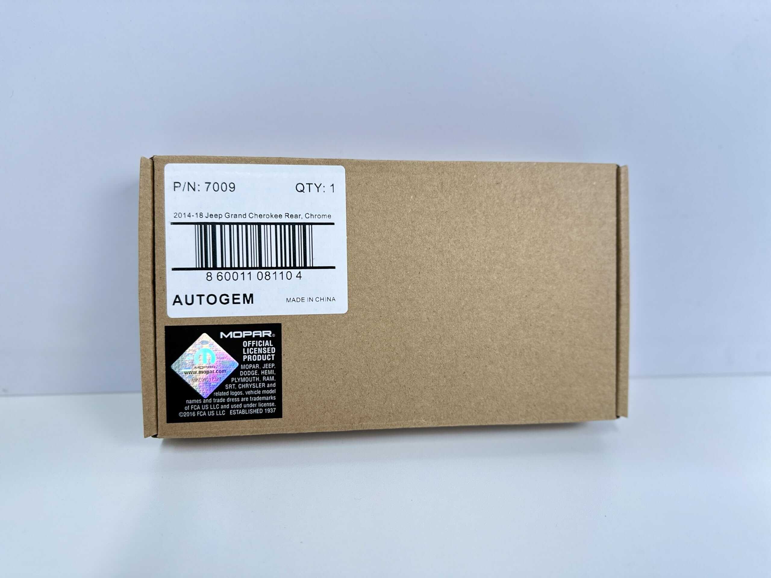 Emblema trasero cromado para Jeep Grand Cherokee 2014-2018 - Imagen 7