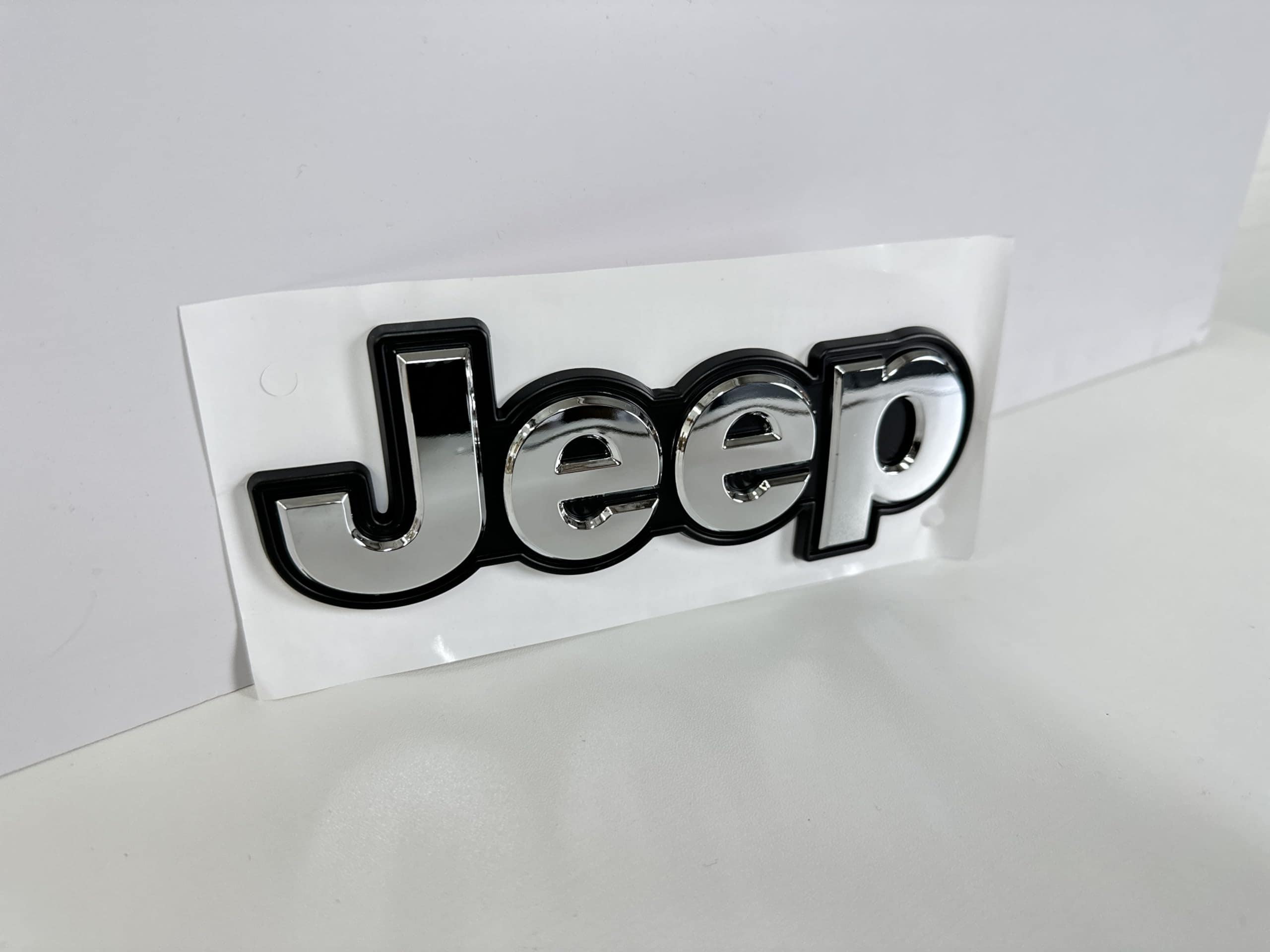 Emblema trasero cromado para Jeep Grand Cherokee 2014-2018 - Imagen 5