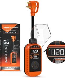 Protector de sobretensión para RV Docusvect -Naranja