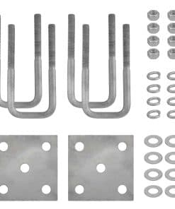 Kit de Perno en U de Eje de Remolque de Barco Galvanizado