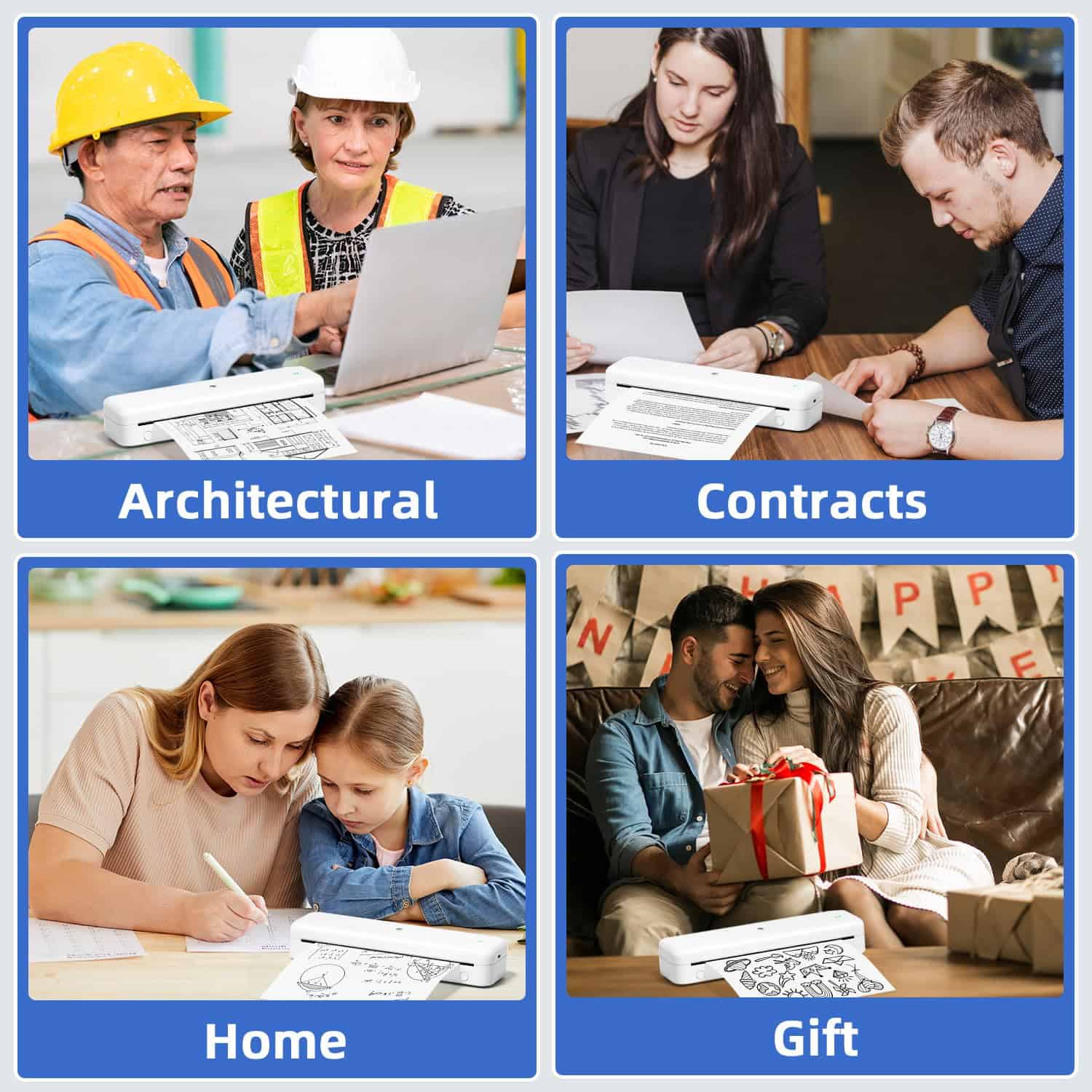 Impresora portátil Phomemo M834, impresoras térmicas - Imagen 10