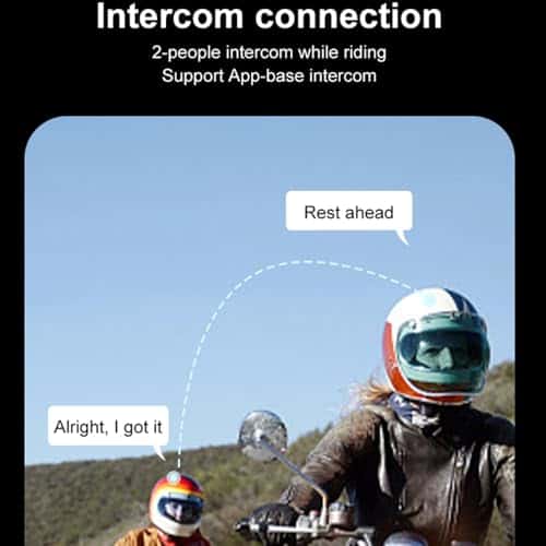 Audífonos Bluetooth para Motocicleta KEVTU, Altavoces - Imagen 5