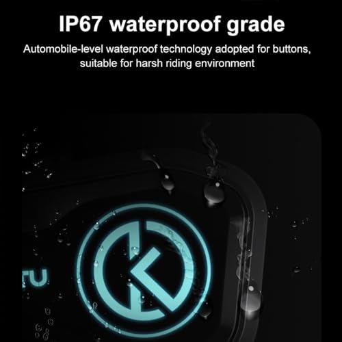 Audífonos Bluetooth para Motocicleta KEVTU, Altavoces - Imagen 4