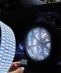 Luces de Aro 17.5'' Quad Row Blanco Puro para Llantas de