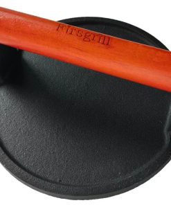 Prensa para hamburguesas Firsgrill 6.6" Redonda de Hierro