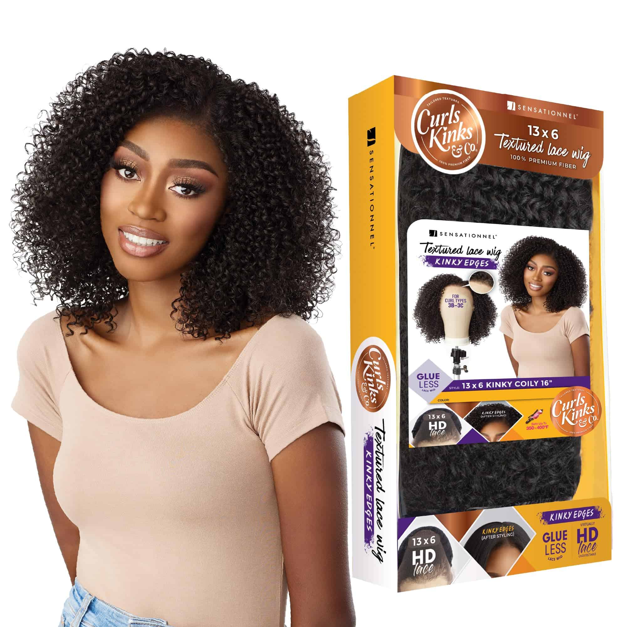 Pelucas Sensationnel Curls Kinksandco -TH2/27