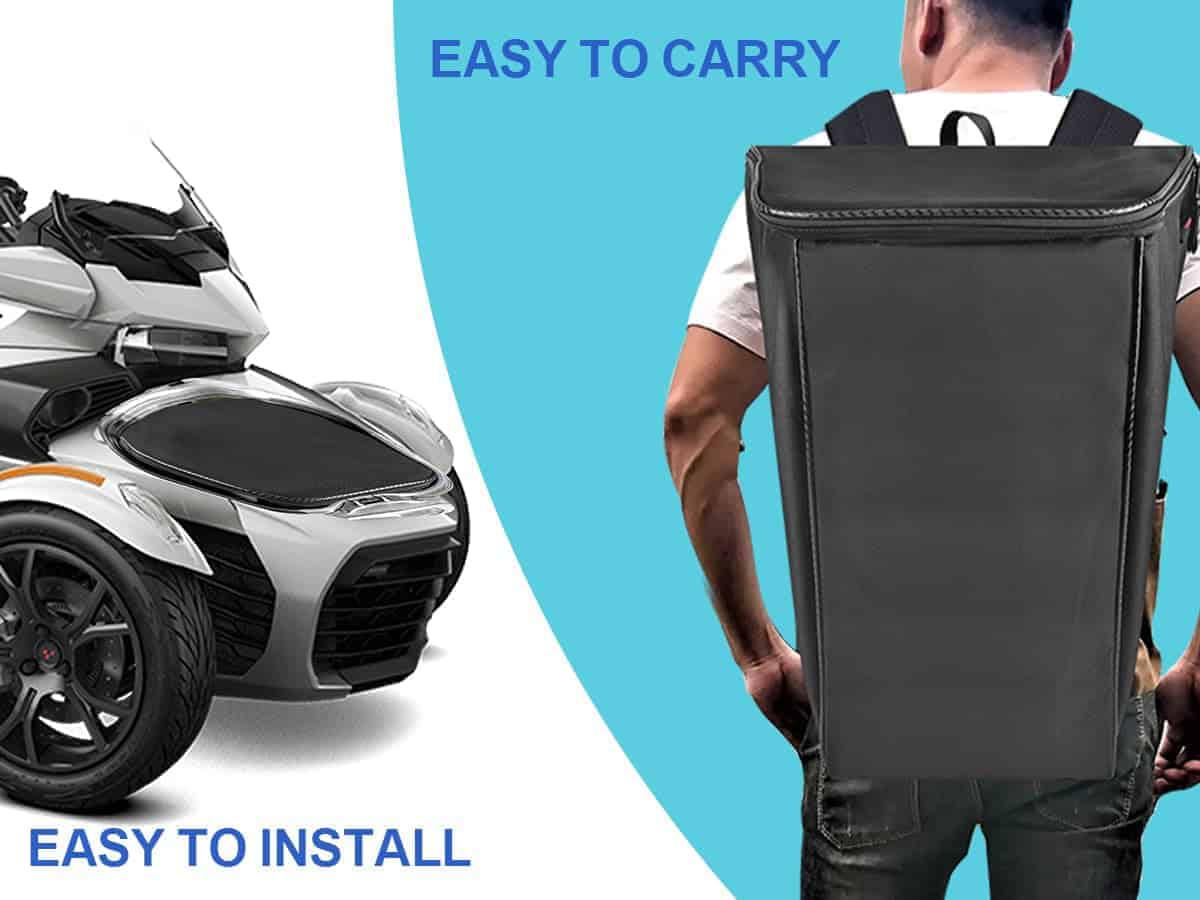 Bolsa de Almacenamiento Desmontable para Maletero Delantero - Imagen 7