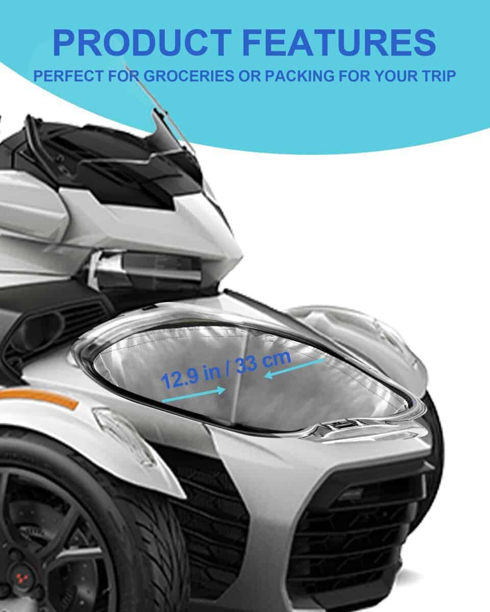 Bolsa de Almacenamiento Desmontable para Maletero Delantero - Imagen 6