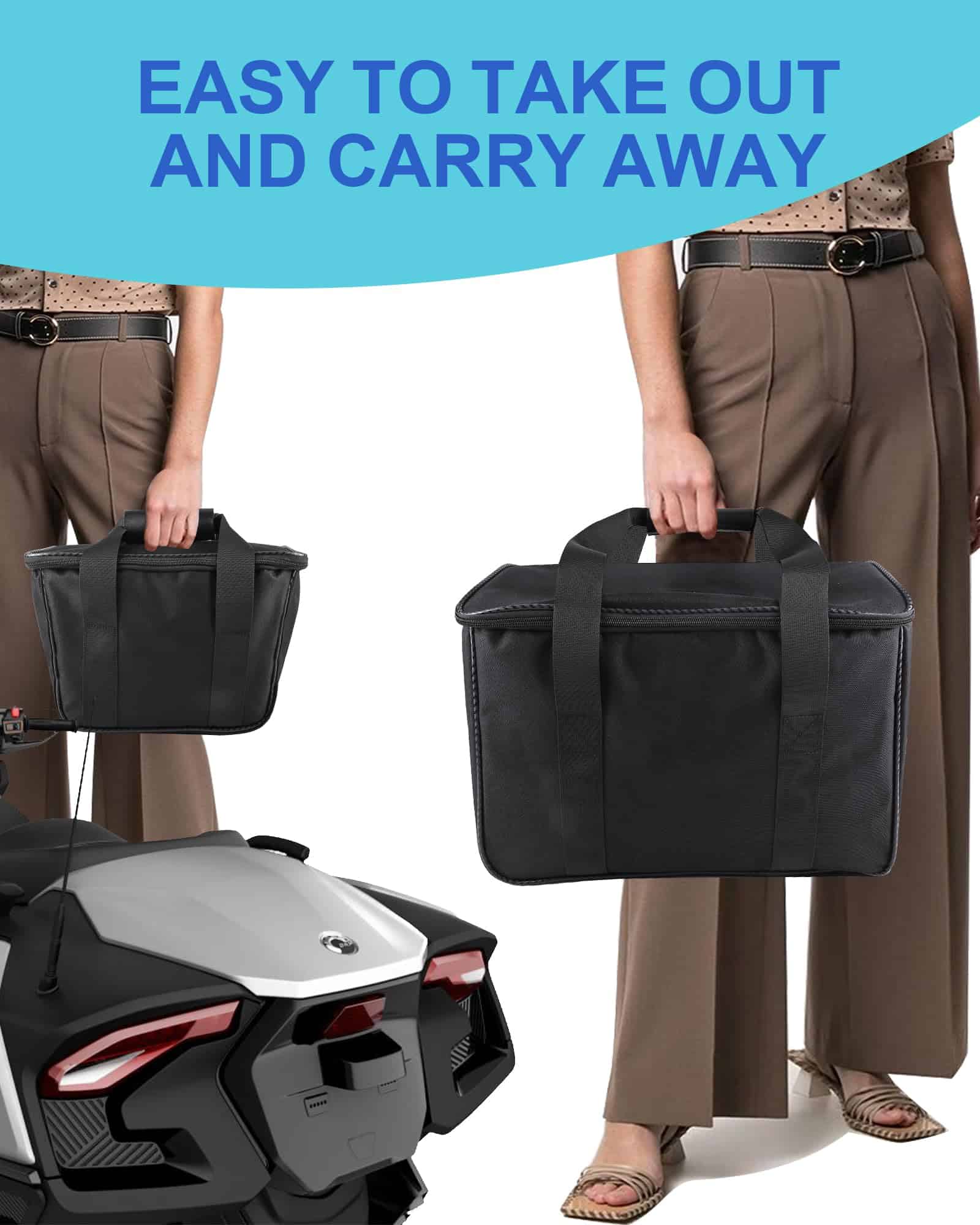 Bolsas de Tronco Trasero Hutexico 2 Paquetes/set para - Imagen 8