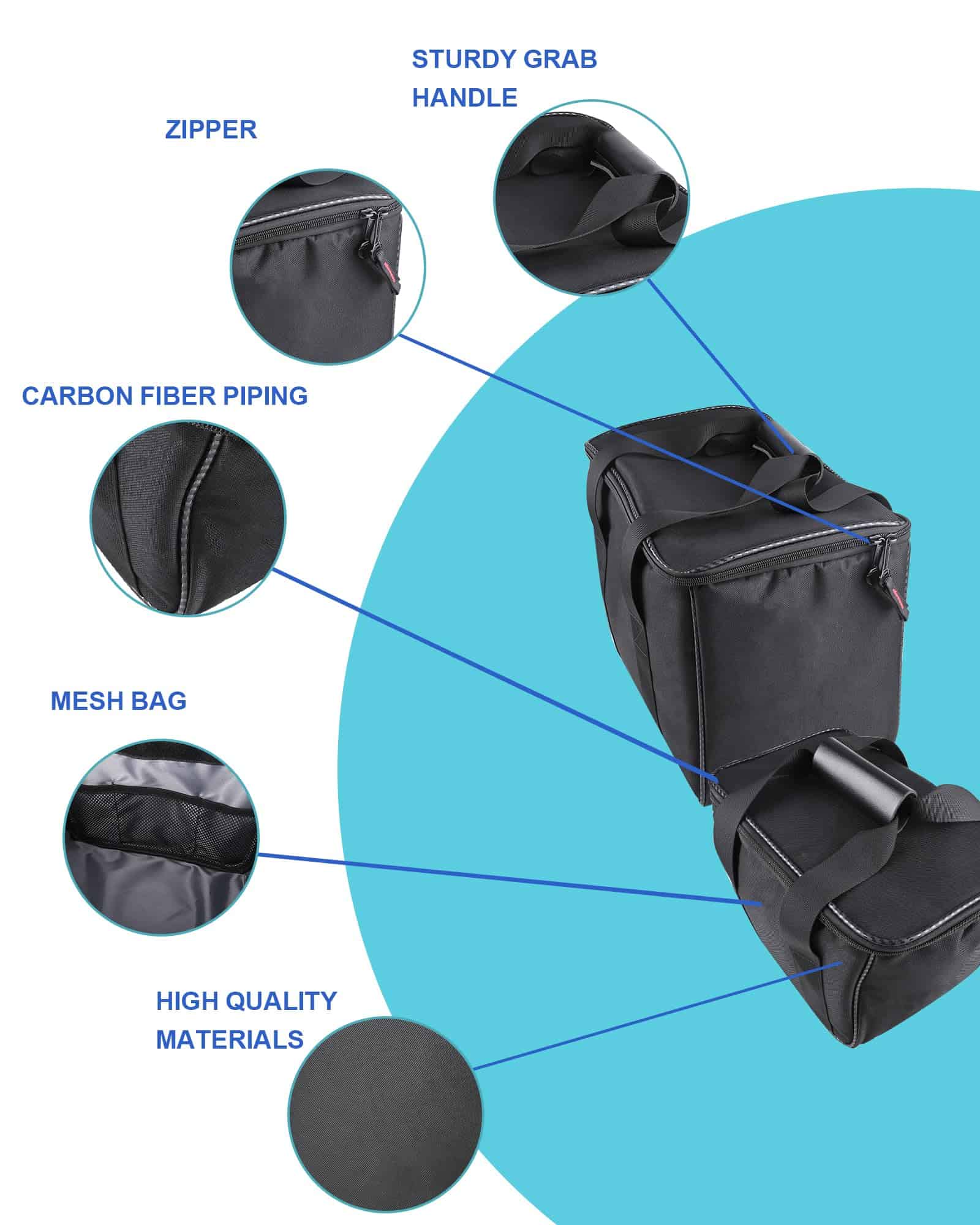 Bolsas de Tronco Trasero Hutexico 2 Paquetes/set para - Imagen 5