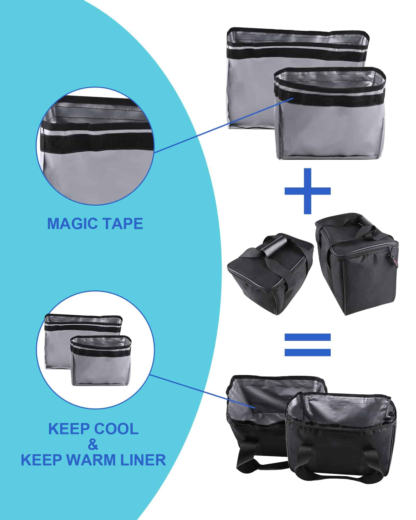 Bolsas de Tronco Trasero Hutexico 2 Paquetes/set para - Imagen 4