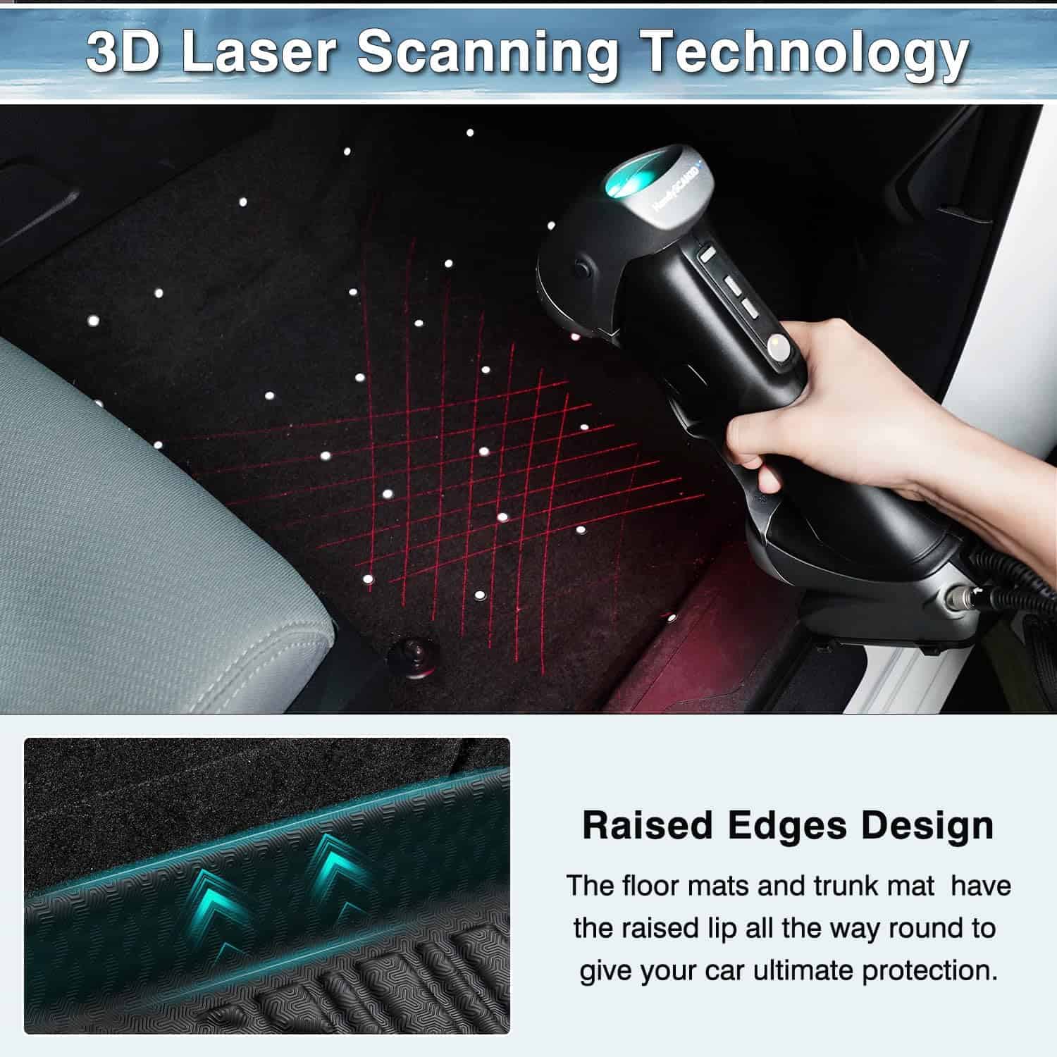 Tapetes y Protector de Maletero Mixsuper para Tesla Model 3 - Imagen 6