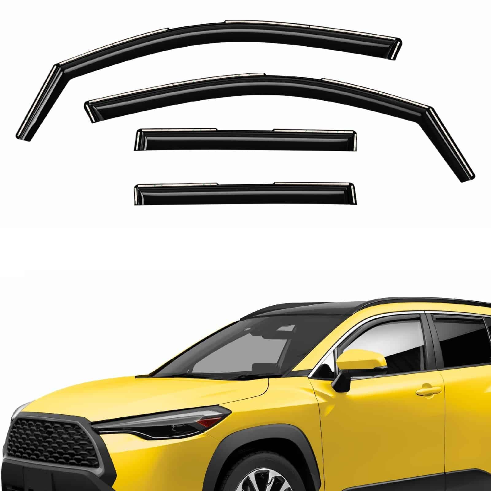 Deflectores de ventanas extrarresistentes en canal