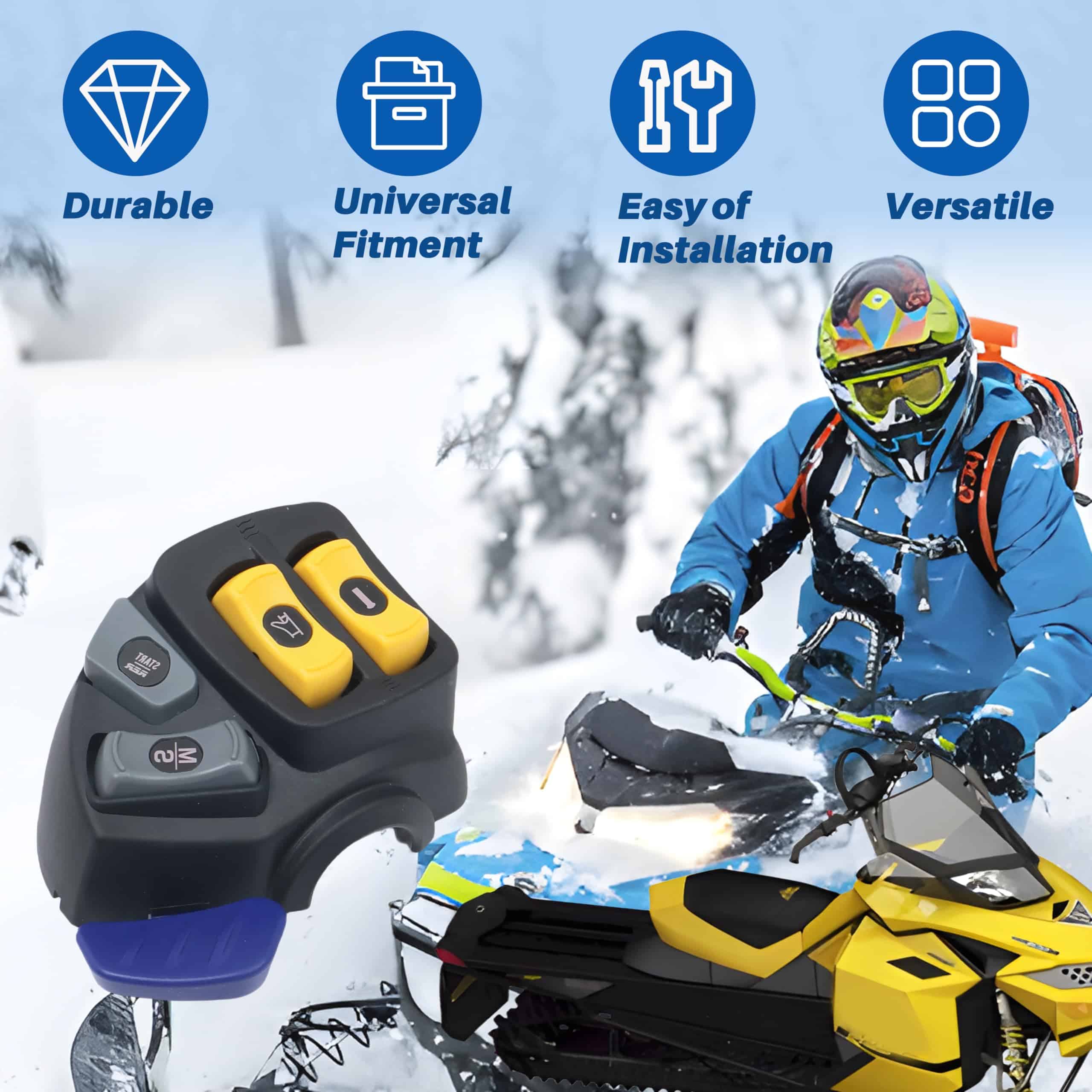 Interruptor de carcasa izquierda LLYZFED 515177053 para - Imagen 6