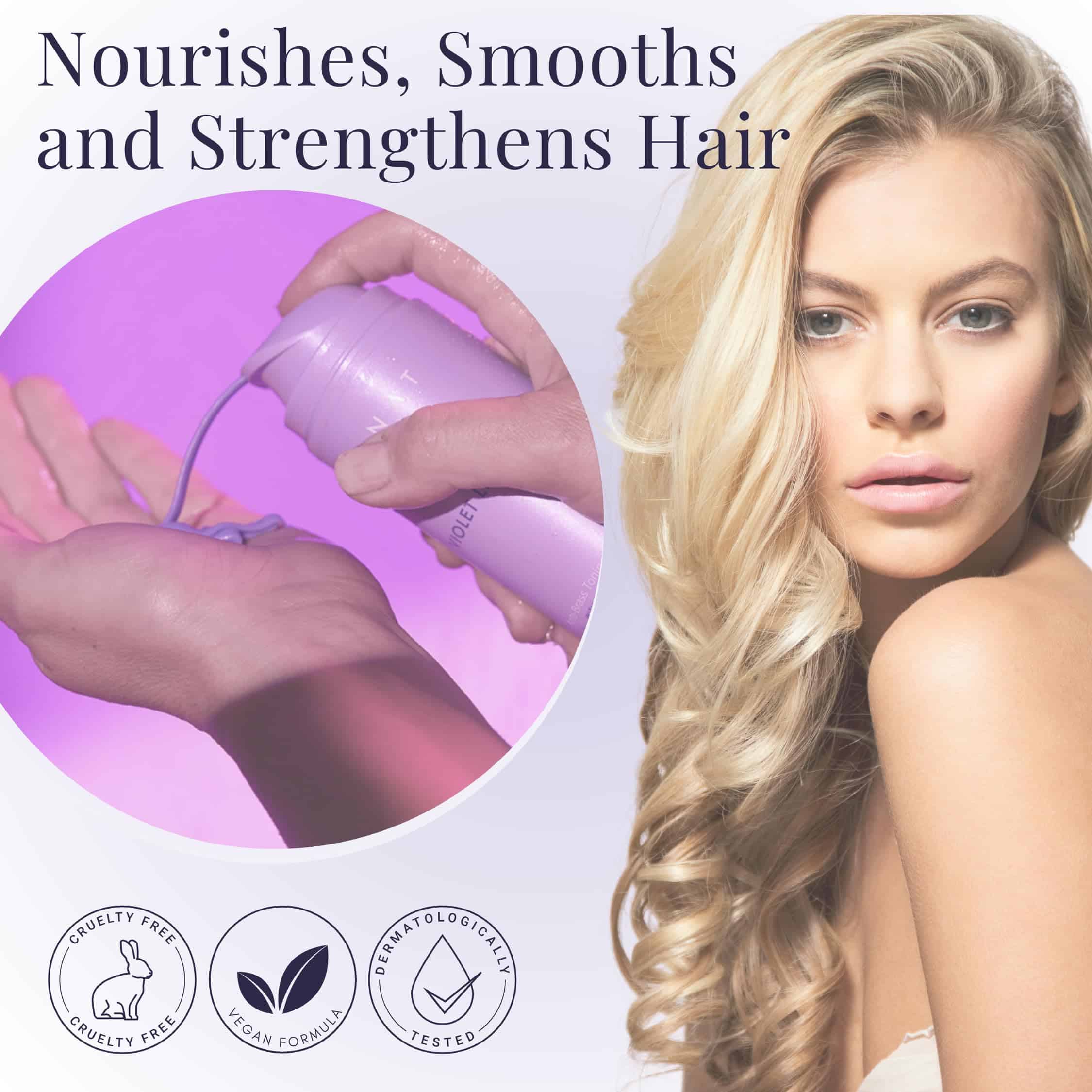 Mascarilla Tónica Antibrass de Luces Violeta MONAT - - Imagen 6