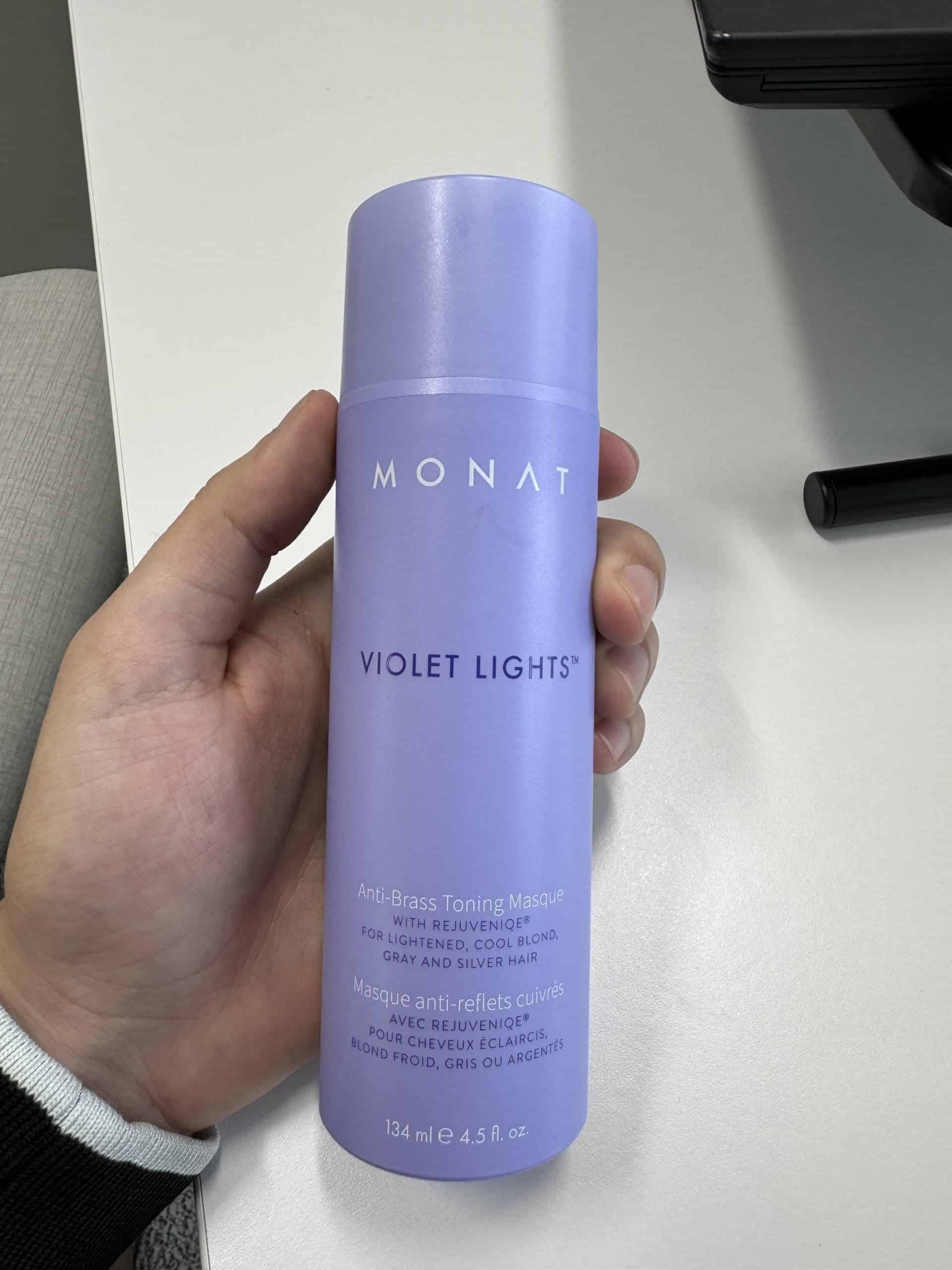 Mascarilla Tónica Antibrass de Luces Violeta MONAT - - Imagen 10
