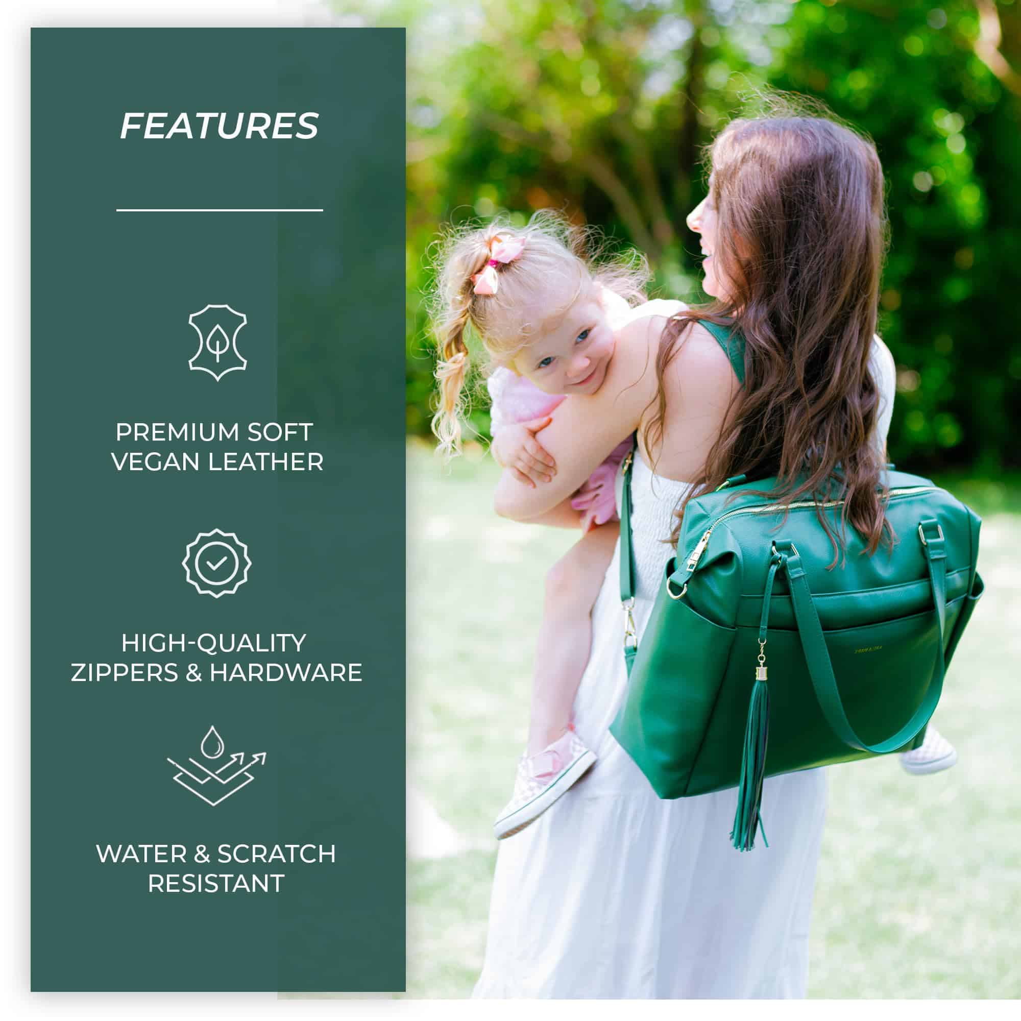 Mochila Grande para Pañales Kaela Marie, Bolso de Viaje - Imagen 3