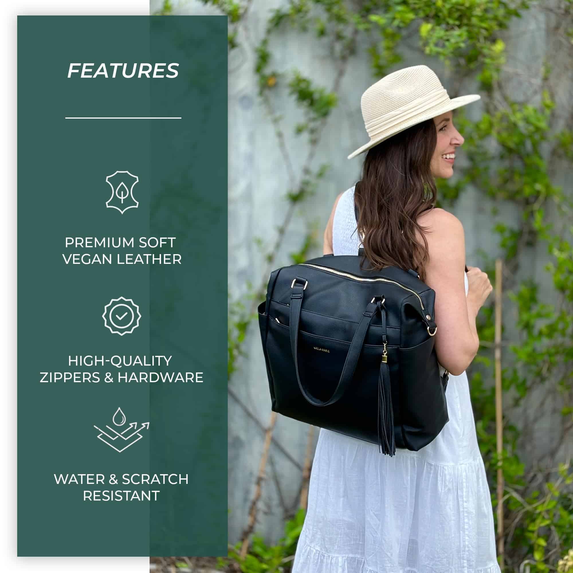 Mochila Grande para Pañales Kaela Marie, Mochila de Viaje - Imagen 3