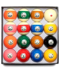 Soseen Juego de Bolas de Billar de 2-1/4" Tamaño Oficial 16