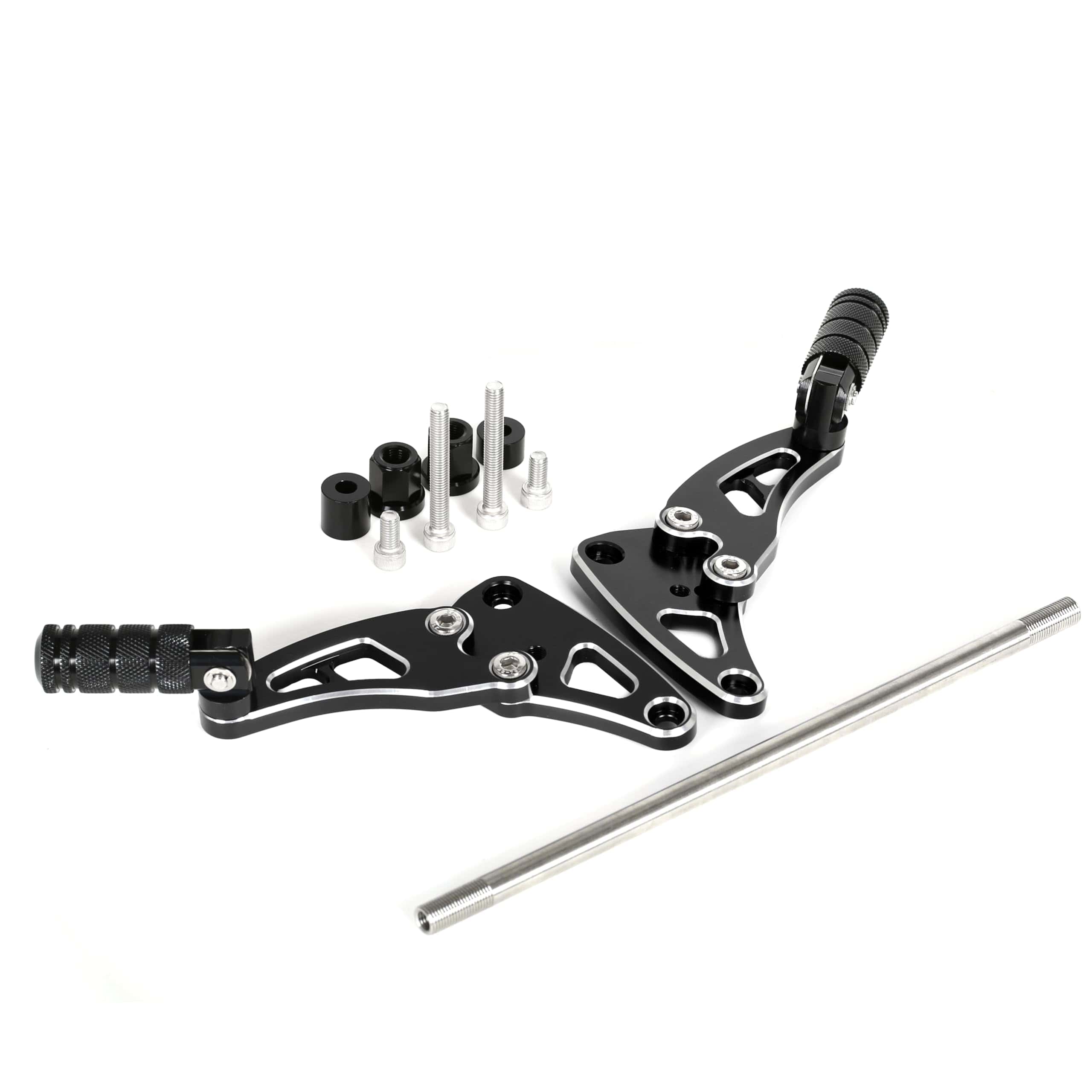 Plegable 3D Grabado CNC Reposapiés Traseros para Pasajeros - Imagen 5