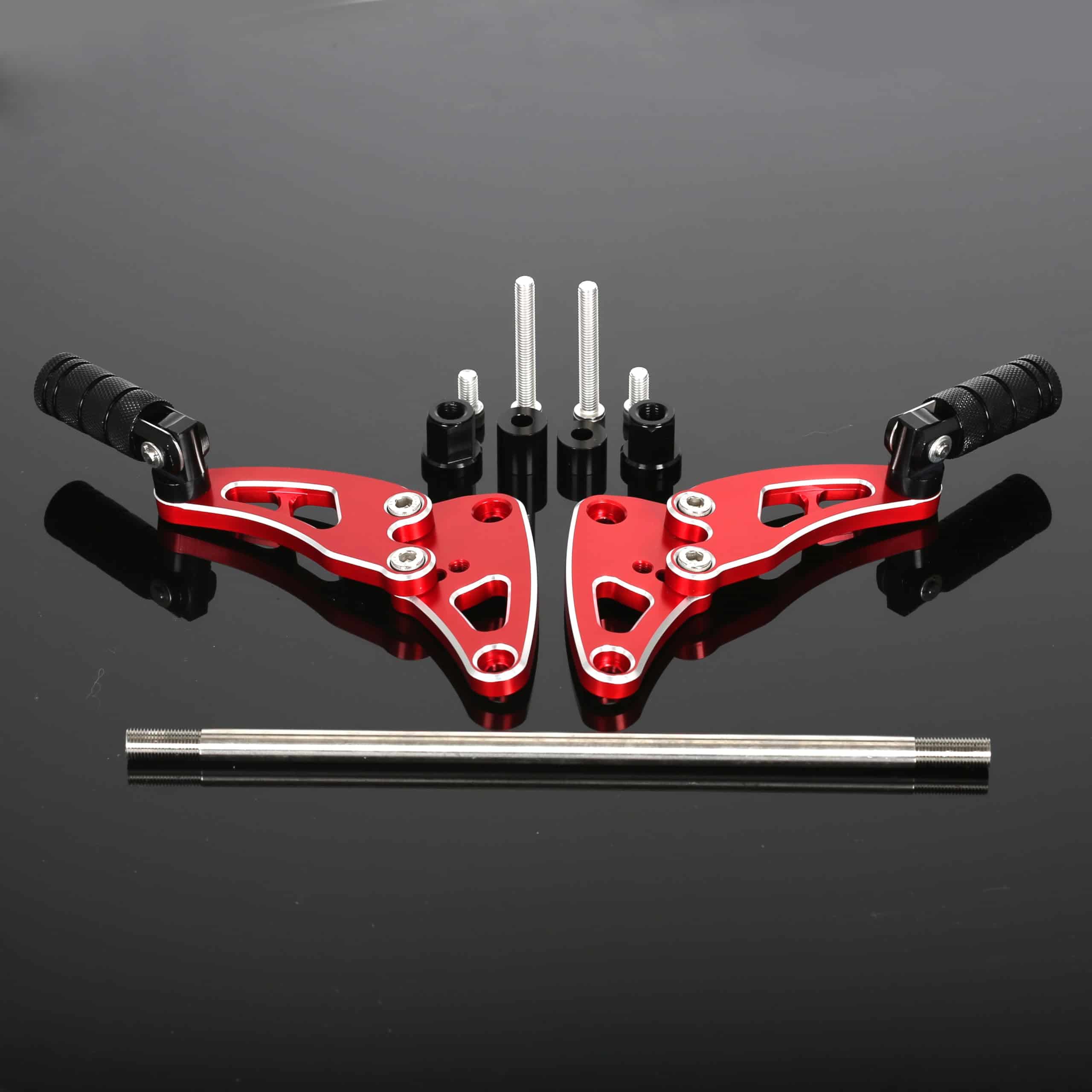 3D Grabe Plegable CNC Reposapiés Traseros para Pasajeros