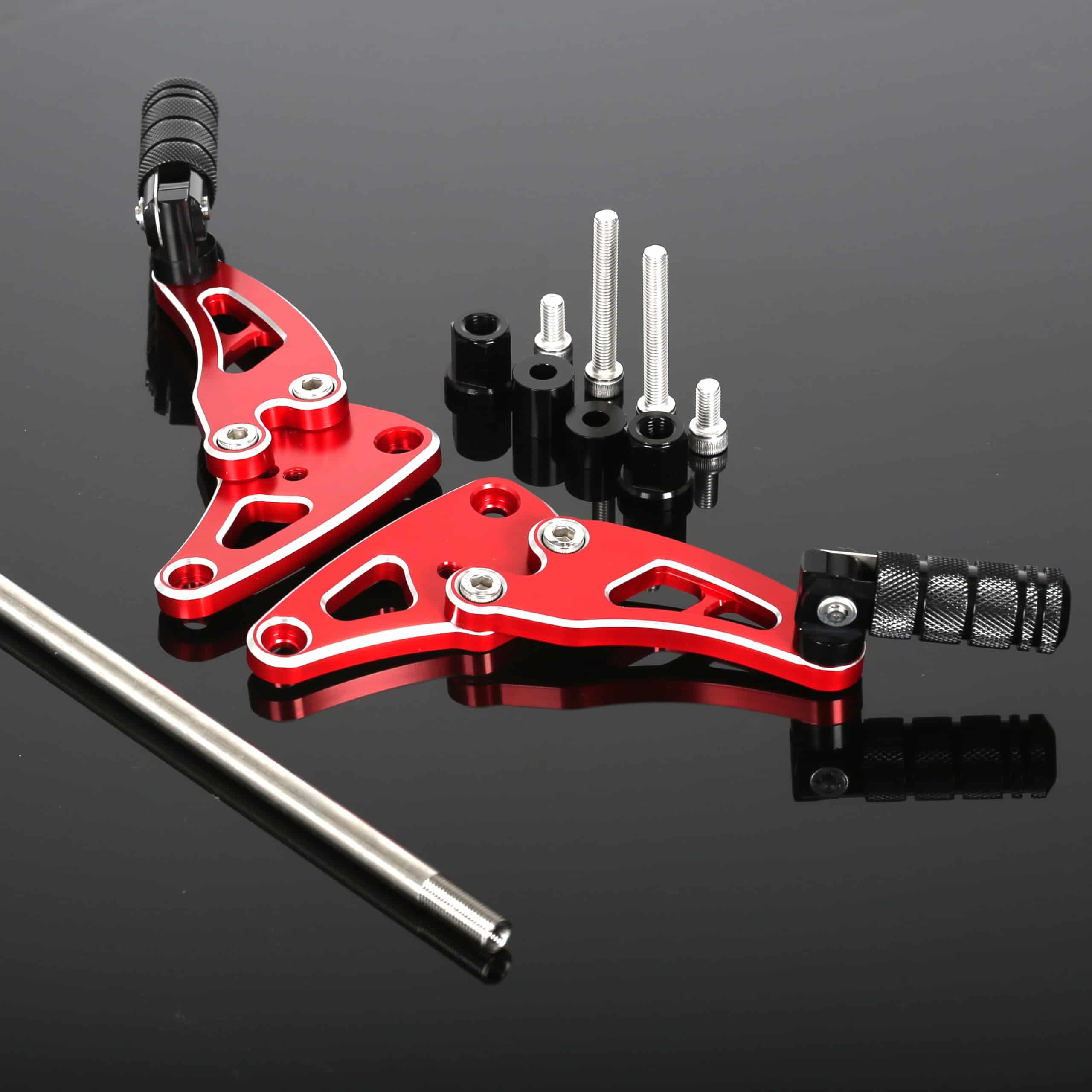 3D Grabe Plegable CNC Reposapiés Traseros para Pasajeros - Imagen 6