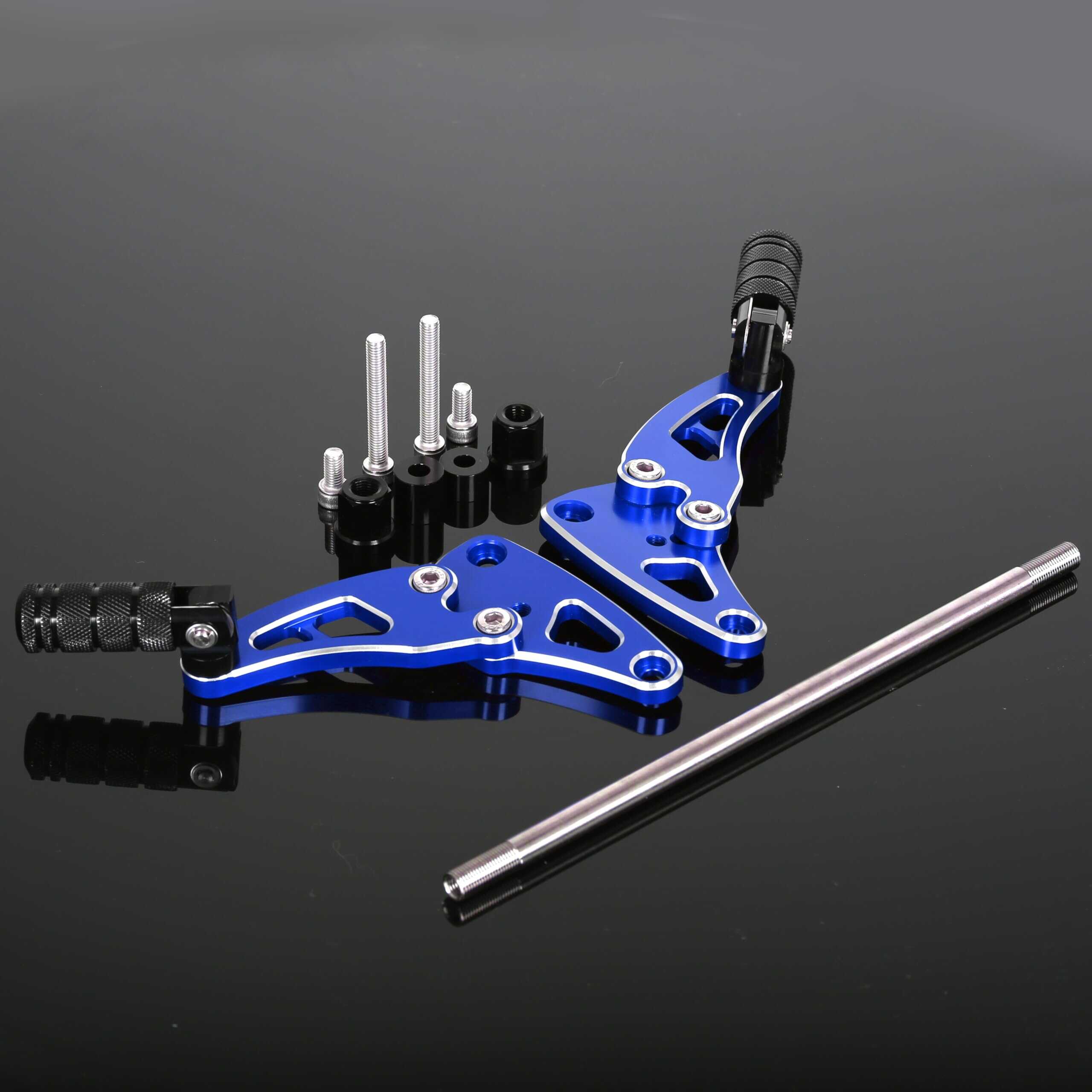 Plegable grabado en 3D CNC Reposapiés trasero del pasajero - Imagen 5