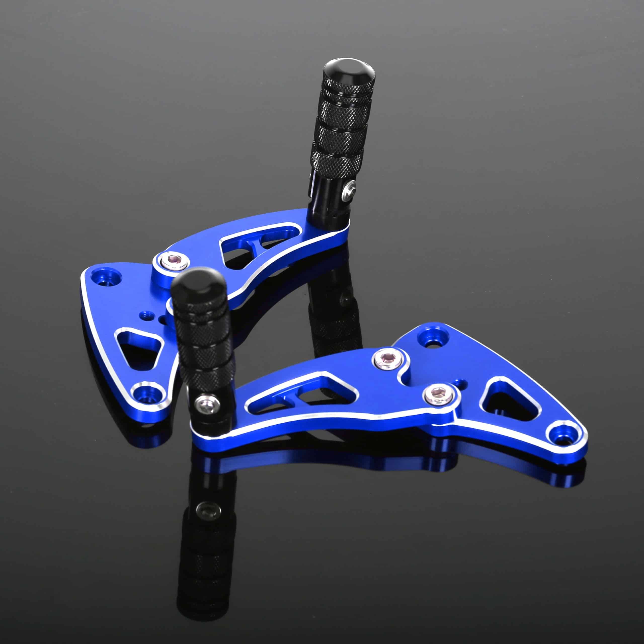 Plegable grabado en 3D CNC Reposapiés trasero del pasajero - Imagen 9