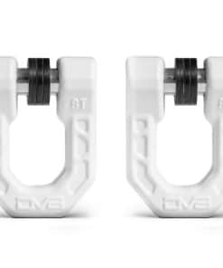 DV8 Offroad Elite Series D-Ring Shackles | Par -Blanco