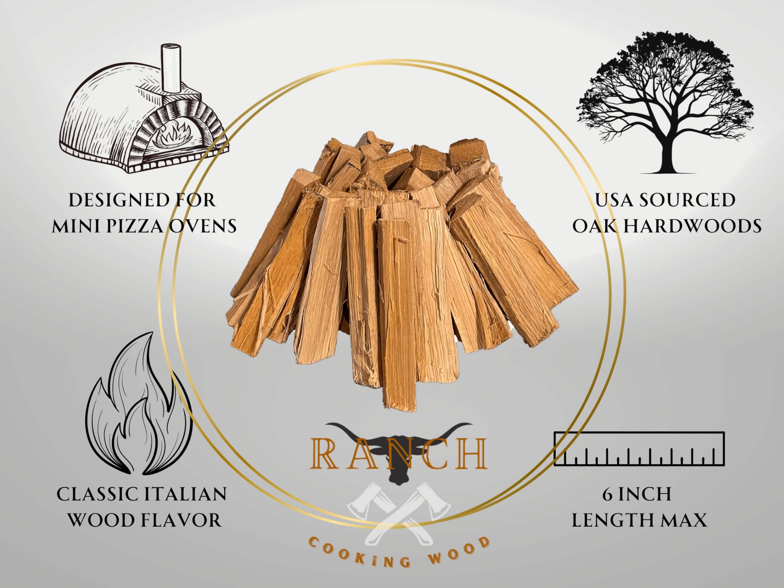 Leña para Horno de Pizza de Roble - Imagen 5