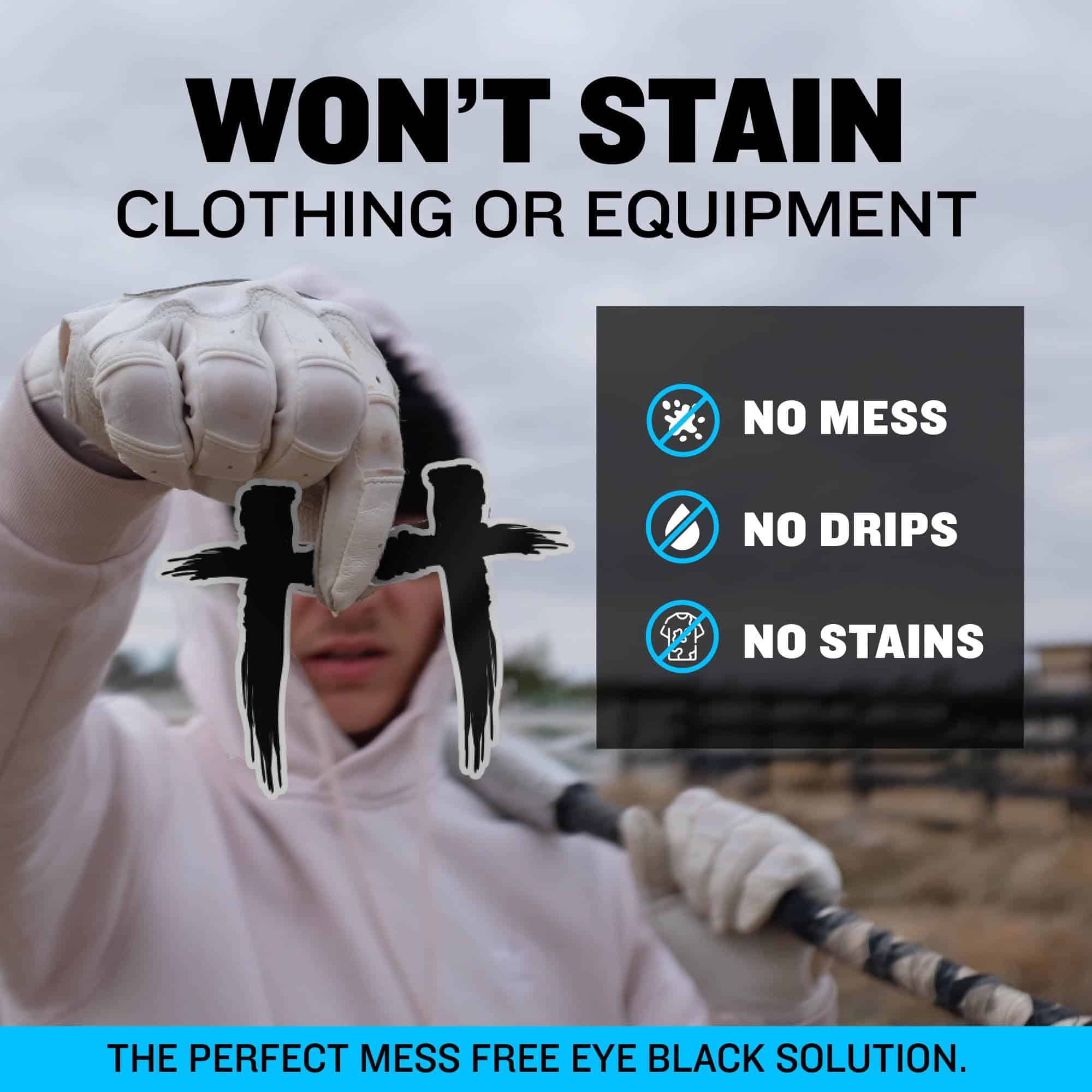 BLSTK Athletics - Tatuajes Temporales para Ojos en Deportes - Imagen 6