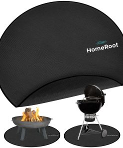 HomeRoot Premium Tapete Redondo de 36 Pulgadas de 2 Capas