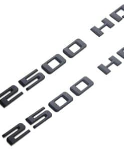 Emblema 2500HD 2500 HD Lateral 2 Piezas 3D Letras Placa de