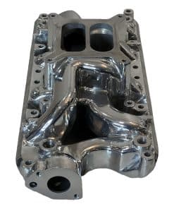 Multiple de Admisión de Aluminio Pulido para Ford Small