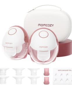 Sacaleches manos libres Momcozy estilo móvil | M6, Bomba de