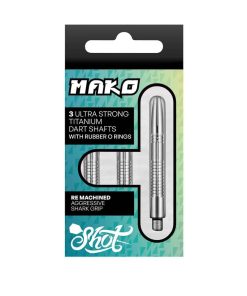 Set de Ejes de Dardos de Titanio Profesional Mako de Shot!