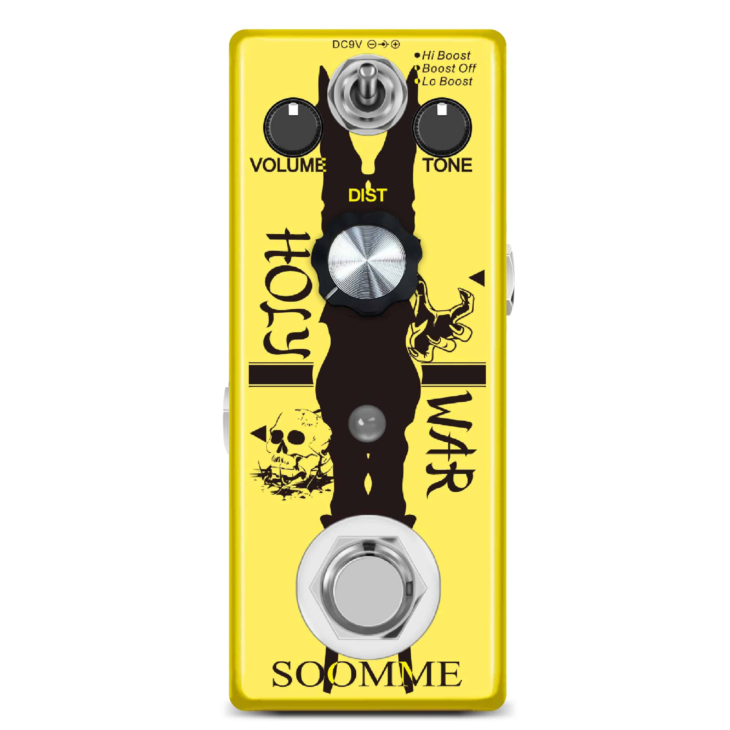 Pedal de Efecto de Guitarra de Metal Pesado SOOMME Atom