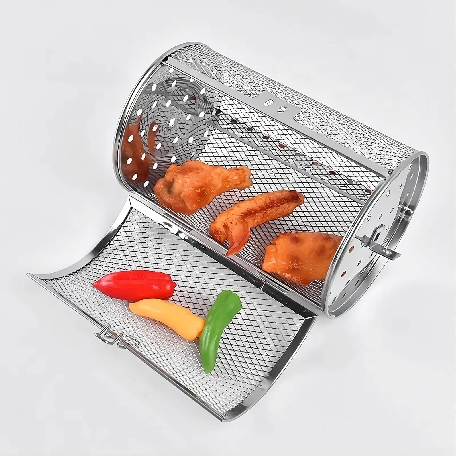 Canasta de parrilla de acero inoxidable FIRE ROAST